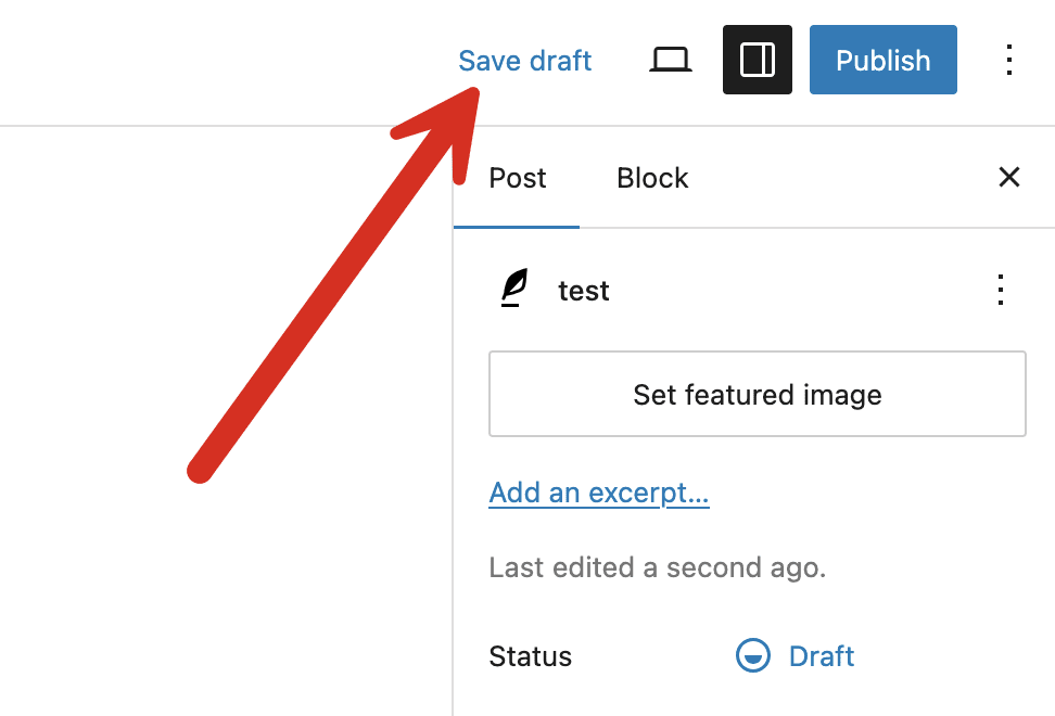 submit draft